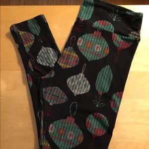 Lularoe Christmas Ornaments Leggings